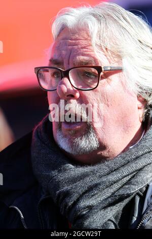 Keke Rosberg (fin). Test de Formule 1, jour 1, dimanche 1er février 2015. Jerez, Espagne. Banque D'Images