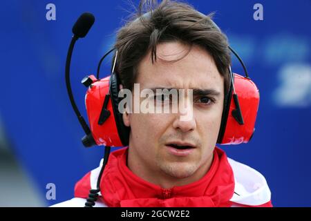 Esteban Gutierrez (MEX) Ferrari pilote d'essai et de réserve. Test de Formule 1, deuxième jour, lundi 2 février 2015. Jerez, Espagne. Banque D'Images