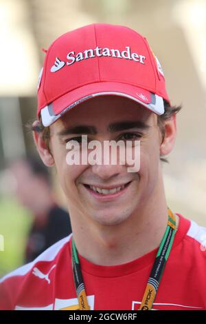 Esteban Gutierrez (MEX) Ferrari pilote d'essai et de réserve. Grand Prix de Bahreïn, dimanche 19 avril 2015. Sakhir, Bahreïn. Banque D'Images