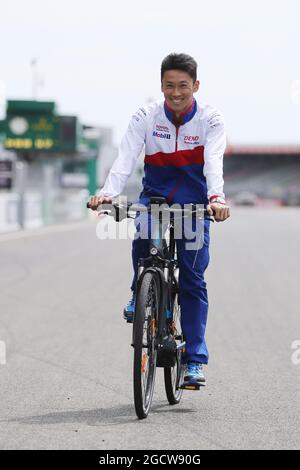 Kazuki Nakajima (JPN) #01 Toyota Racing Toyota TS040 hybride. Le Mans Testing, du vendredi 29 au dimanche 31 mai 2015. Le Mans, France. Banque D'Images