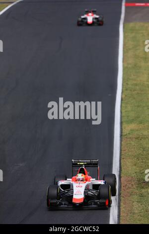 Roberto Merhi (ESP) Manor Marussia F1 Team. Grand Prix de Hongrie, dimanche 26 juillet 2015. Budapest, Hongrie. Banque D'Images