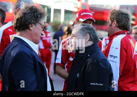 Bernie Ecclestone (GBR). Grand Prix d'Italie, samedi 5 septembre 2015. Monza Italie. Banque D'Images