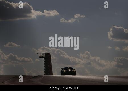 Action pittoresque en basse lumière. FIA World Endurance Championship, Rd 5, 6 heures de circuit of the Americas. Vendredi 18 septembre 2015. Austin, Texas, États-Unis. Banque D'Images