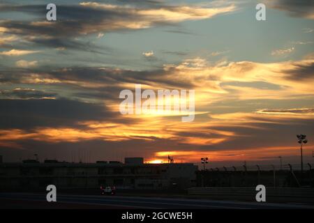 Action pittoresque en basse lumière. FIA World Endurance Championship, Rd 5, 6 heures de circuit of the Americas. Samedi 19 septembre 2015. Austin, Texas, États-Unis. Banque D'Images