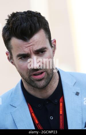 Steve Jones (GBR) Channel 4 F1 Presenter. Grand Prix de Bahreïn, samedi 2 avril 2016. Sakhir, Bahreïn. Banque D'Images