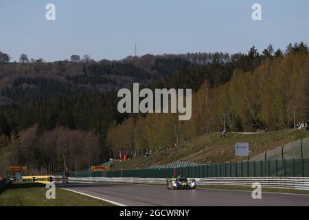 Simon Trummer (SUI) / Oliver Webb (GBR) / James Rossiter (GBR) #04 Bykolles Racing Team CLM P1/01 - AER. Championnat du monde d'endurance de la FIA, deuxième manche, jeudi 5 mai 2016. Spa-Francorchamps, Belgique. Banque D'Images