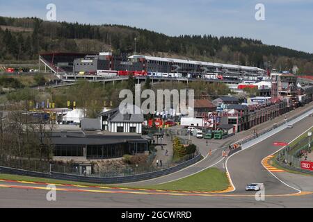 Stefan Mucke (GER) / Oliver Pla (FRA) #66 Ford Chip Ganassi Team UK Ford GT. Championnat du monde d'endurance de la FIA, deuxième manche, vendredi 6 mai 2016. Spa-Francorchamps, Belgique. Banque D'Images