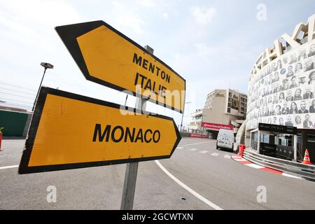 Atmosphère de Monaco. Grand Prix de Monaco, mercredi 25 mai 2016. Monte Carlo, Monaco. Banque D'Images