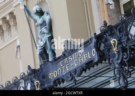 Le Casino Monte-Carlo. Grand Prix de Monaco, mercredi 25 mai 2016. Monte Carlo, Monaco. Banque D'Images