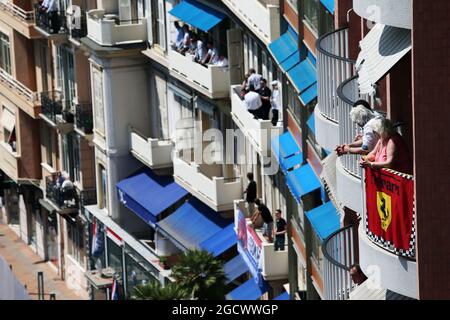 Monaco pittoresque. Grand Prix de Monaco, samedi 28 mai 2016. Monte Carlo, Monaco. Banque D'Images