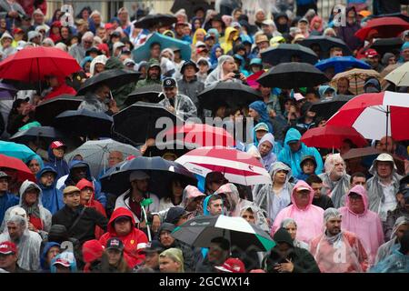 Ventilateurs. Grand Prix de Monaco, dimanche 29 mai 2016. Monte Carlo, Monaco. Banque D'Images
