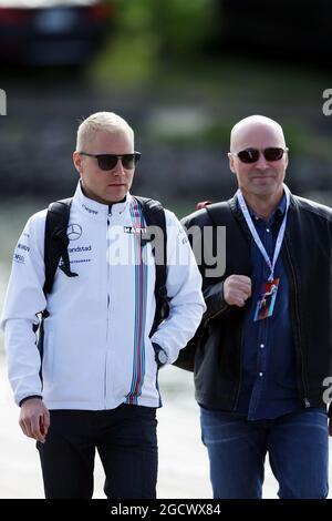 Valtteri Bottas (fin) Williams. Grand Prix du Canada, vendredi 10 juin 2016. Montréal, Canada. Banque D'Images