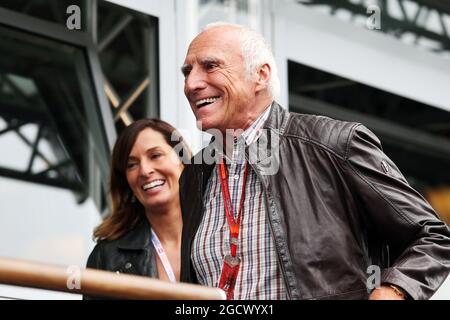 Dietrich Mateschitz (AUT) Président-directeur général et fondateur de Red Bull Grand Prix d'Autriche, dimanche 3 juillet 2016. Spielberg, Autriche. Banque D'Images