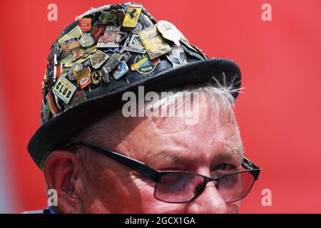 Un ventilateur. FIA World Endurance Championship, Round 4, vendredi 22 juillet 2016. Nurburgring, Allemagne. Banque D'Images