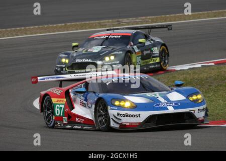 Marino Franchitti (GBR) / Andy Priaulx (GBR) / Harry Tincknell (GBR) #67 Ford Chip Ganassi Team UK Ford GT. FIA World Endurance Championship, Round 4, vendredi 22 juillet 2016. Nurburgring, Allemagne. Banque D'Images