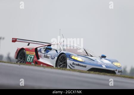 Marino Franchitti (GBR) / Andy Priaulx (GBR) / Harry Tincknell (GBR) #67 Ford Chip Ganassi Team UK Ford GT. FIA World Endurance Championship, Round 4, samedi 23 juillet 2016. Nurburgring, Allemagne. Banque D'Images