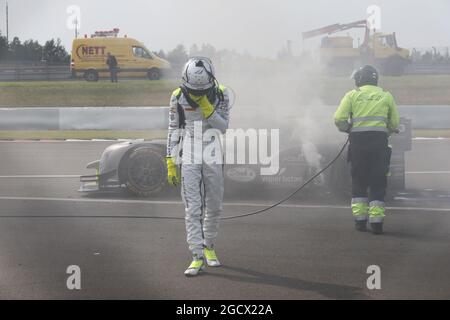 Simon Trummer (SUI) / James Rossiter (GBR) / Oliver Webb (GBR) #04 Bykolles Racing Team CLM P1/01 - AER a pris sa retraite de la course. Championnat du monde d'endurance FIA, Round 4, Dimanche 24 juillet 2016. Nurburgring, Allemagne. Banque D'Images