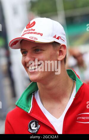 Mick Schumacher (GER) Prema Powerteam. Grand Prix d'Allemagne, samedi 30 juillet 2016. Hockenheim, Allemagne. Banque D'Images