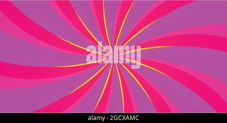 Résumé fond étoile rafale rayons fractaux brillant soleil texture fond d'écran motif coloré art design illustration vectorielle Illustration de Vecteur