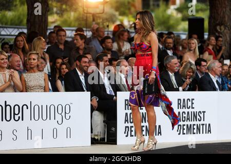 Federica Masolin (ITA) Sky F1 Italia présentateur au salon Amber Fashion Show. Grand Prix de Monaco, vendredi 26 mai 2017. Monte Carlo, Monaco. Banque D'Images