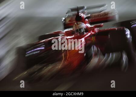 Sebastian Vettel (GER) Ferrari SF70H. Grand Prix de Monaco, samedi 27 mai 2017. Monte Carlo, Monaco. Banque D'Images