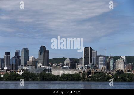 Montréal pittoresque. Grand Prix du Canada, samedi 10 juin 2017. Montréal, Canada. Banque D'Images