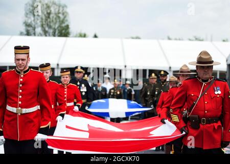 Atmosphère. Grand Prix du Canada, dimanche 11 juin 2017. Montréal, Canada. Banque D'Images