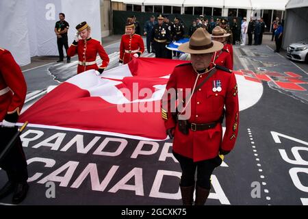 Atmosphère. Grand Prix du Canada, dimanche 11 juin 2017. Montréal, Canada. Banque D'Images