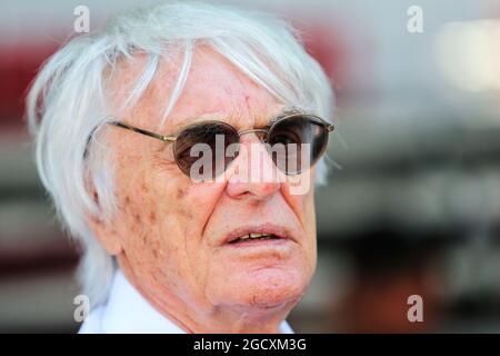 Bernie Ecclestone (GBR). Grand Prix d'Azerbaïdjan, dimanche 25 juin 2017. Circuit de la ville de Bakou, Azerbaïdjan. Banque D'Images