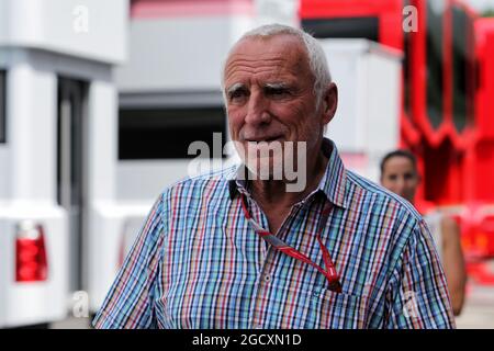 Dietrich Mateschitz (AUT) Président-directeur général et fondateur de Red Bull Grand Prix d'Autriche, dimanche 9 juillet 2017. Spielberg, Autriche. Banque D'Images