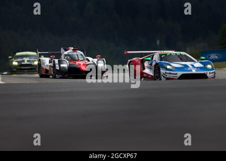 Stefan Mucke (GER) / Oliver Pla (FRA) #66 Ford Chip Ganassi Team UK Ford GT. Championnat du monde d'endurance FIA, Round 4, Dimanche 16 juillet 2017. Nurburgring, Allemagne. Banque D'Images