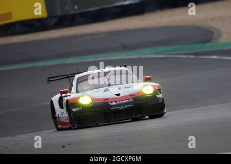 Richard Lietz (AUT) / Frederic Makowiecki (FRA) #91 équipe Porsche GT, Porsche 911 RSR. Championnat du monde d'endurance FIA, Round 4, Dimanche 16 juillet 2017. Nurburgring, Allemagne. Banque D'Images