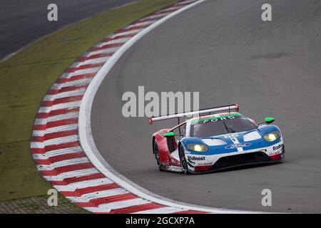 Stefan Mucke (GER) / Oliver Pla (FRA) #66 Ford Chip Ganassi Team UK Ford GT. Championnat du monde d'endurance FIA, Round 4, Dimanche 16 juillet 2017. Nurburgring, Allemagne. Banque D'Images