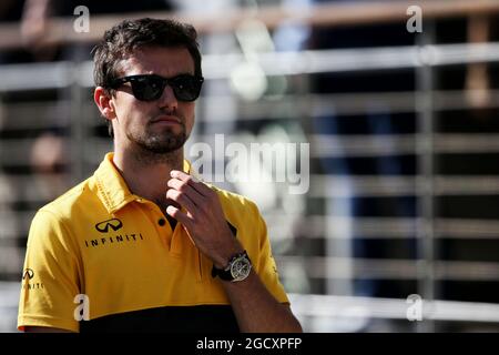 Jolyon Palmer (GBR) Renault Sport F1 Team. Grand Prix de Hongrie, vendredi 28 juillet 2017. Budapest, Hongrie. Banque D'Images