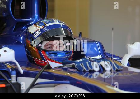 Gustav Malja (SWE) Sauber C36 pilote de test. Test de formule 1. Mardi 1er août 2017. Budapest, Hongrie. Banque D'Images