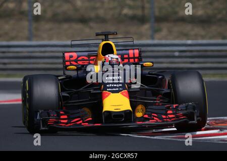 Pierre Gasly (FRA) pilote de test Red Bull Racing RB13. Test de formule 1. Mercredi 2 août 2017. Budapest, Hongrie. Banque D'Images