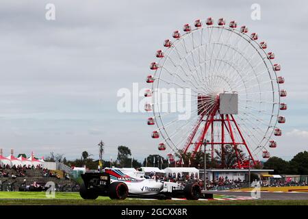 Lance Ret (CDN) Williams FW40. Grand Prix japonais, samedi 7 octobre 2017. Suzuka, Japon. Banque D'Images