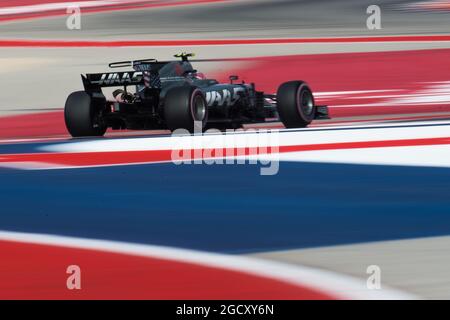 Kevin Magnussen (DEN) Haas VF-17. Grand Prix des États-Unis, samedi 21 octobre 2017. Circuit of the Americas, Austin, Texas, États-Unis. Banque D'Images