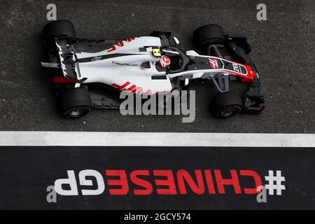 Kevin Magnussen (DEN) Haas VF-18. Grand Prix de Chine, samedi 14 avril 2018. Shanghai, Chine. Banque D'Images