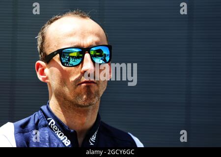 Robert Kubica (POL) Williams Reserve and Development Driver. Grand Prix d'Espagne, vendredi 11 mai 2018. Barcelone, Espagne. Banque D'Images
