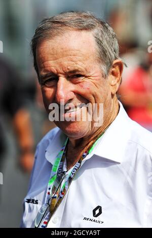 Jean Ragnotti (FRA) pilote de rallye et ambassadeur Renault. Grand Prix de France, dimanche 24 juin 2018. Paul Ricard, France. Banque D'Images