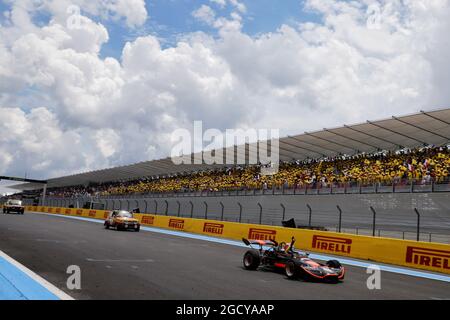 Renault Classic voiture passion Parade. Grand Prix de France, dimanche 24 juin 2018. Paul Ricard, France. Banque D'Images