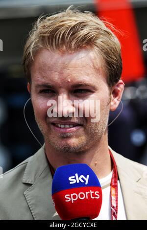 Nico Rosberg (GER). Grand Prix d'Allemagne, dimanche 22 juillet 2018. Hockenheim, Allemagne. Banque D'Images