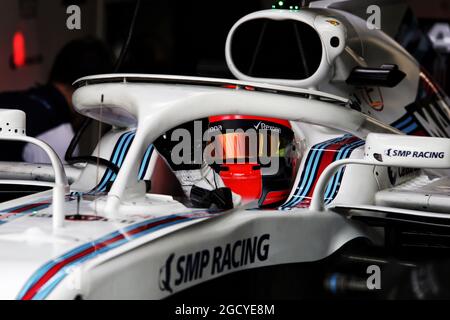 Robert Kubica (POL) Williams FW41 pilote de réserve et de développement. Test de formule 1. Mercredi 1er août 2018. Budapest, Hongrie. Banque D'Images