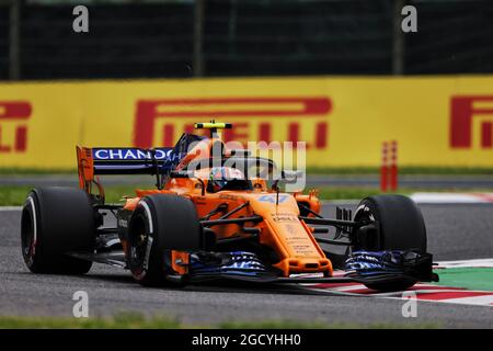 Pilote de test LCL33 pour McLaren Lando Norris (GBR). Grand Prix japonais, vendredi 5 octobre 2018. Suzuka, Japon. Banque D'Images