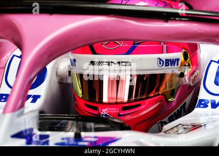 Esteban Ocon (FRA) Racing point Force India F1 VJM11. Grand Prix japonais, samedi 6 octobre 2018. Suzuka, Japon. Banque D'Images