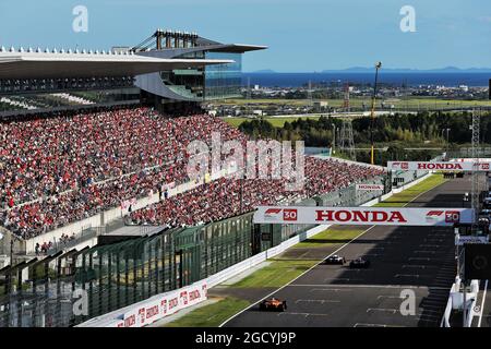 Fernando Alonso (ESP) McLaren MCL33. Grand Prix japonais, dimanche 7 octobre 2018. Suzuka, Japon. Banque D'Images