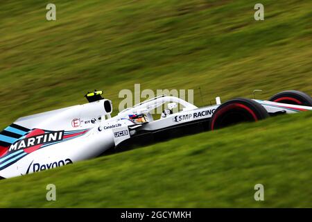 Sergey Sirotkin (RUS) Williams FW41. Grand Prix brésilien, vendredi 9 novembre 2018. Sao Paulo, Brésil. Banque D'Images