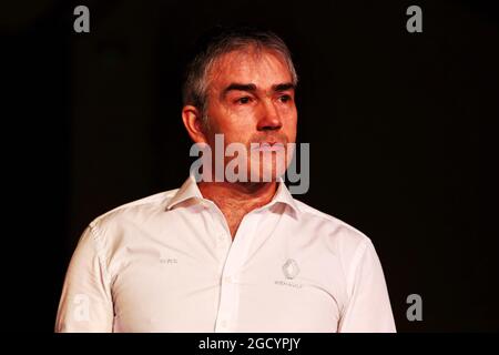 Nick Chester (GBR) Directeur technique châssis écurie Renault Sport F1. Lancement du Renault Sport F1 Team RS19, mardi 12 février 2019, Enstone, Angleterre. Banque D'Images