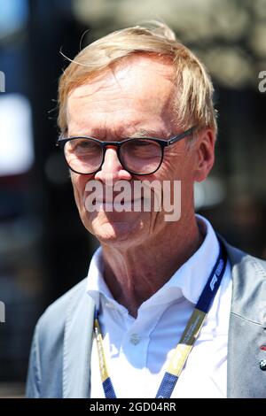 ARI Vatanen (fin) ancien champion du monde de rallye. Grand Prix de France, samedi 22 juin 2019. Paul Ricard, France. Banque D'Images